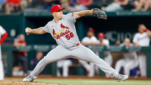 St. Louis Cardinals reliever Ryan Helsley